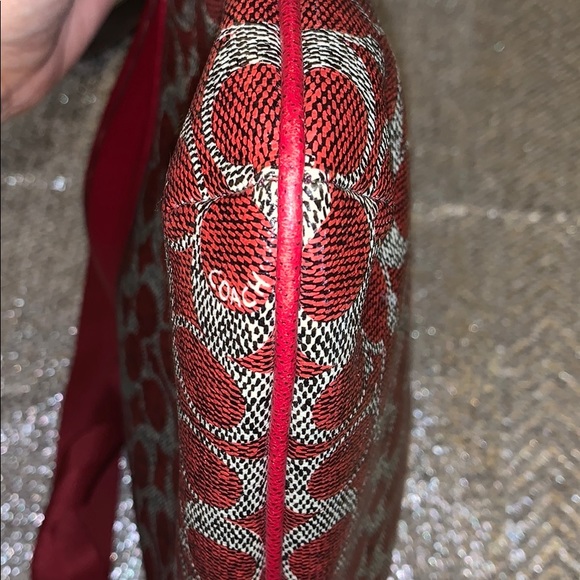 Coach handbag Red - Picture 5 of 6